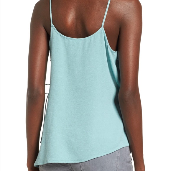 Leith Wrap Front Ruffle Tank - Picture 3 of 8
